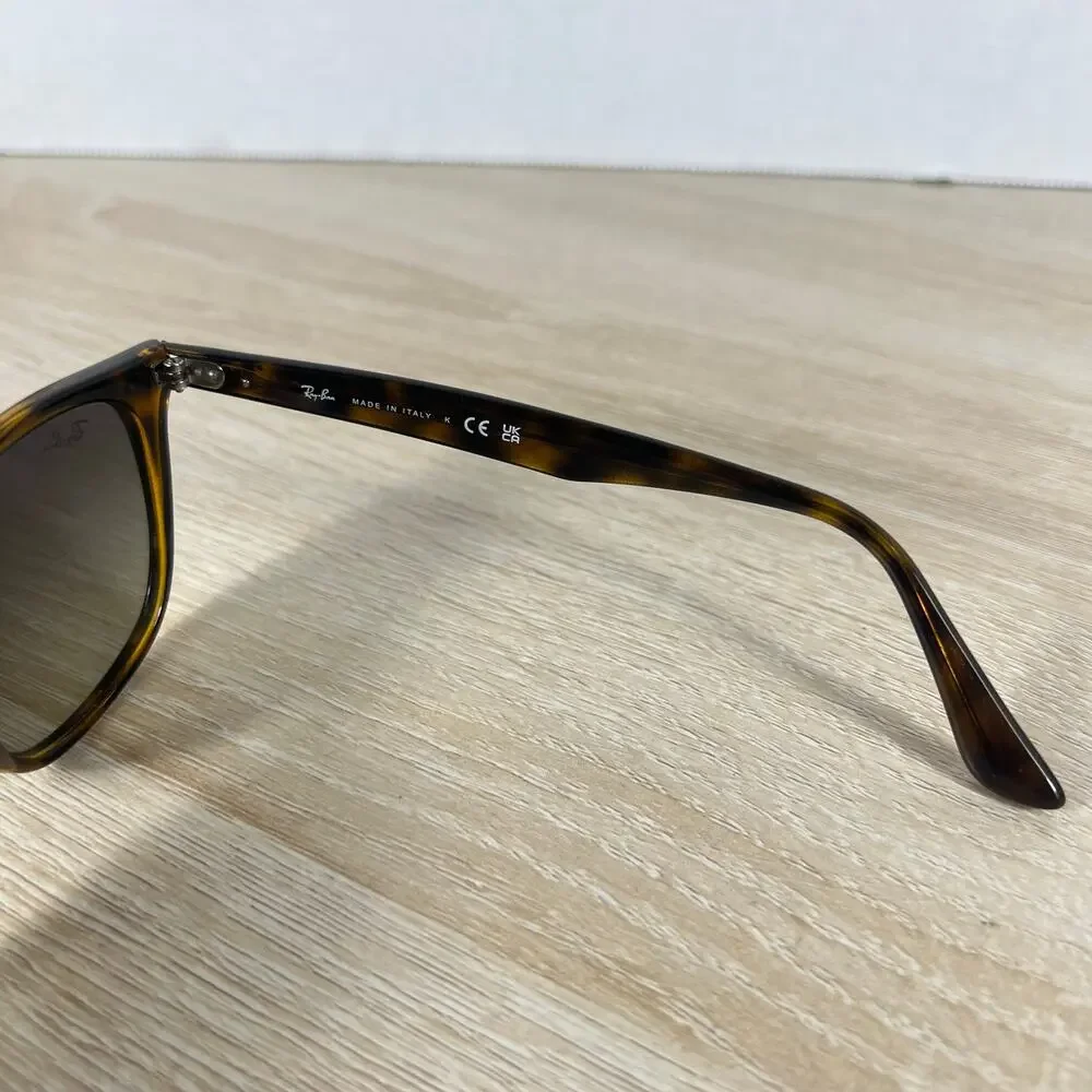 Ray-Ban RB4258 710/11 Polished Tortoise Full Rim Eyeglasses READ DESC 50-20-145